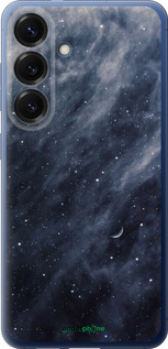 Силіконовий чехол Сині хмари, Синій місяць для Samsung Galaxy S25 Plus - 6398u-3826 изображение 