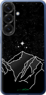 Силіконовий чехол Мінімалістичний гірський краєвид для Samsung Galaxy S25 Plus - 6438u-3826 изображение 