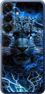 Силиконовый чехол Ледяной леопард для Samsung Galaxy S25 Plus - 6460u-3826 изображение 