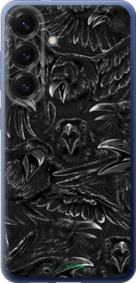Силиконовый чехол Воронья ярость для Samsung Galaxy S25 Plus - 6474u-3826 изображение 
