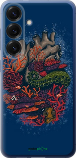 Силиконовый чехол Сердце моря для Samsung Galaxy S25 Plus - 6506u-3826 изображение 