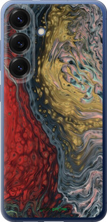 Силиконовый чехол С изображением абстрактной живописи для Samsung Galaxy S25 Plus - 6530u-3826 изображение 