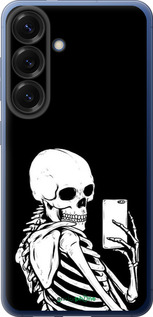 Силиконовый чехол Скелет делает Selfie для Samsung Galaxy S25 Plus - 6535u-3826 изображение 