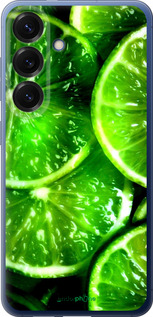 Силіконовий чехол Зелені часточки лимона для Samsung Galaxy S25 Plus - 852u-3826 изображение 