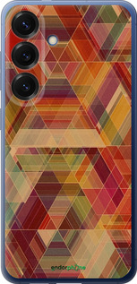 Силиконовый чехол Геометрический узор для Samsung Galaxy S25 Plus - 904u-3826 изображение 