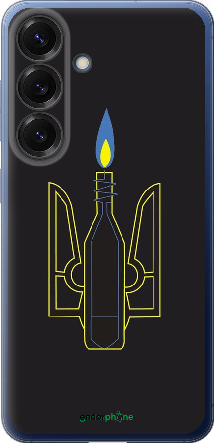 Силиконовый чехол Коктейль Молотова для Samsung Galaxy S25 Plus - 1044u-3826 изображение 