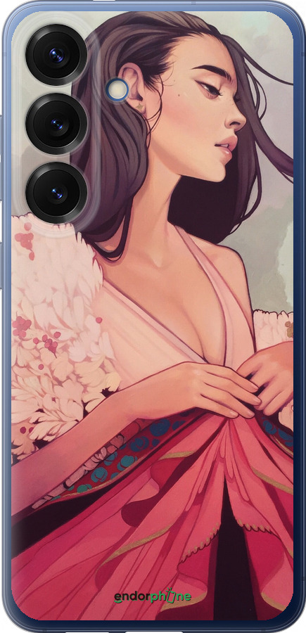 Силиконовый чехол Kelsey Beckett для Samsung Galaxy S25 Plus - 4034u-3826 изображение 