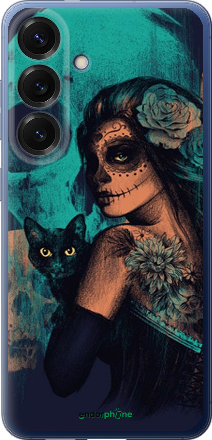 Силиконовый чехол Fantasy girl для Samsung Galaxy S25 Plus - 4133u-3826 изображение 