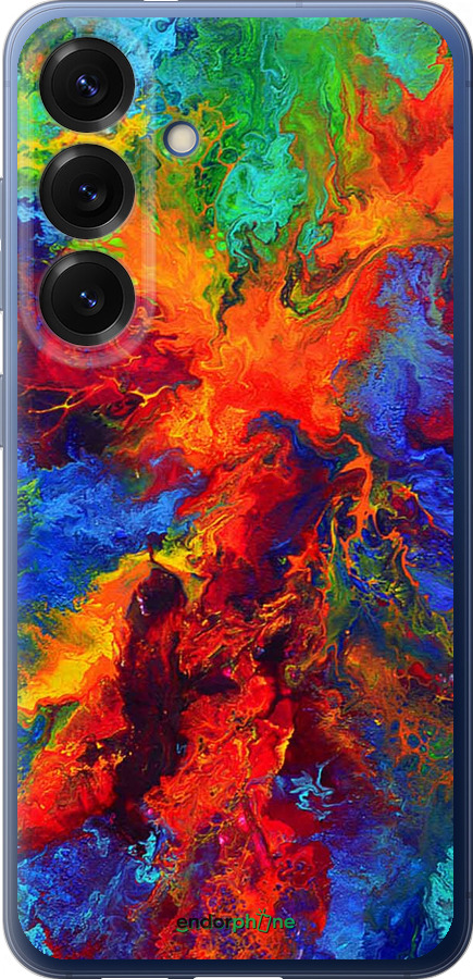 Силиконовый чехол Акварель на холсте для Samsung Galaxy S25 Plus - 4150u-3826 изображение 