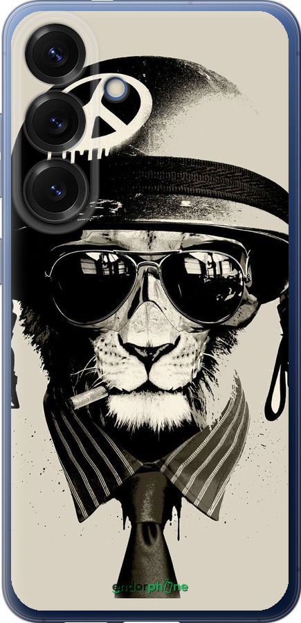 Силиконовый чехол tattoo soldier для Samsung Galaxy S25 Plus - 4165u-3826 изображение 