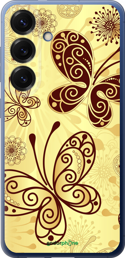 Силиконовый чехол Красивые бабочки для Samsung Galaxy S25 Plus - 4170u-3826 изображение 