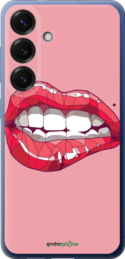 Силиконовый чехол Sexy lips для Samsung Galaxy S25 Plus - 4174u-3826 изображение 