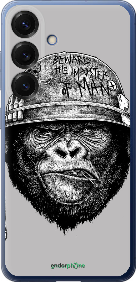 Силиконовый чехол military monkey для Samsung Galaxy S25 Plus - 4177u-3826 изображение 