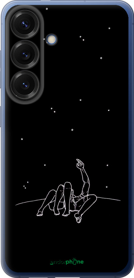 Силиконовый чехол Романтика для Samsung Galaxy S25 Plus - 4306u-3826 изображение 