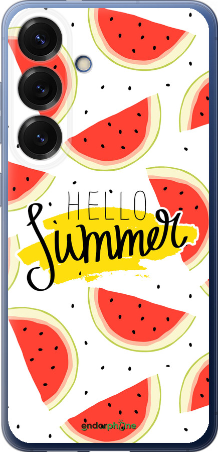 Силиконовый чехол Hello Summer для Samsung Galaxy S25 Plus - 4356u-3826 изображение 