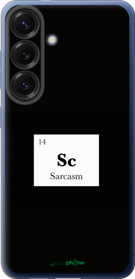 Силиконовый чехол Сарказм для Samsung Galaxy S25 Plus - 4501u-3826 изображение 