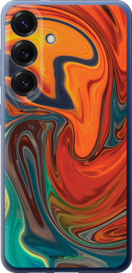 Силиконовый чехол Абстрактный фон для Samsung Galaxy S25 Plus - 4547u-3826 изображение 
