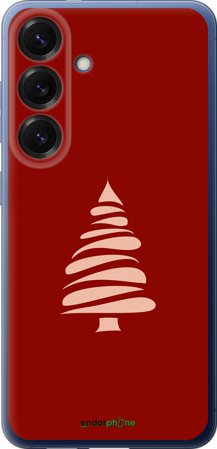 Силиконовый чехол Новогодний 15 для Samsung Galaxy S25 Plus - 4628u-3826 изображение 