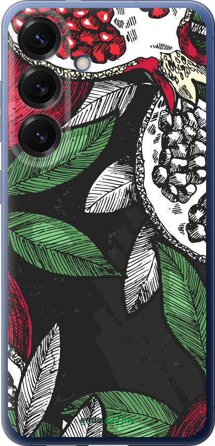 Силиконовый чехол Гранат для Samsung Galaxy S25 Plus - 4692u-3826 изображение 