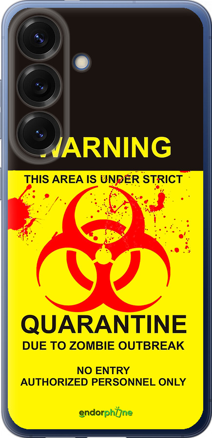 Силіконовий чехол Biohazard 9 для Samsung Galaxy S25 Plus - 4825u-3826 изображение 