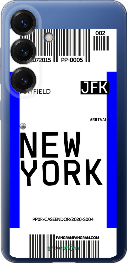 Силіконовий чехол New York для Samsung Galaxy S25 Plus - 4861u-3826 изображение 