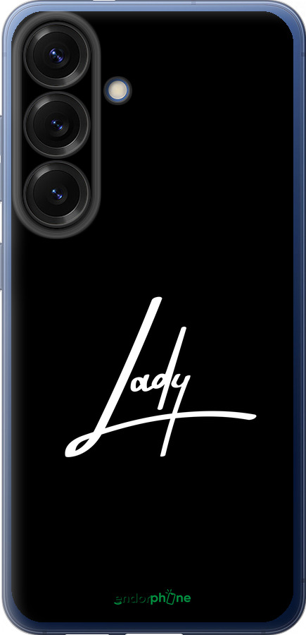 Силиконовый чехол Lady 2 для Samsung Galaxy S25 Plus - 4867u-3826 изображение 