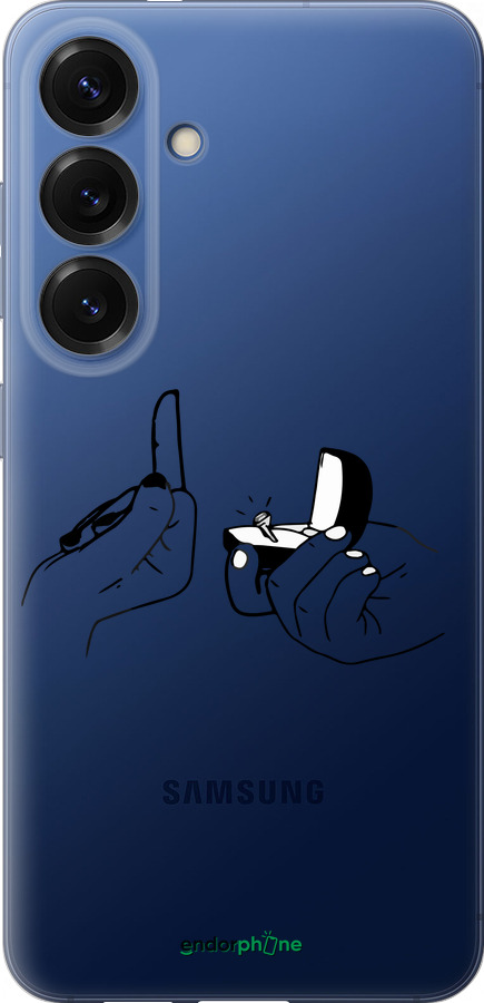 Силиконовый чехол Предложение для Samsung Galaxy S25 Plus - 4898u-3826 изображение 