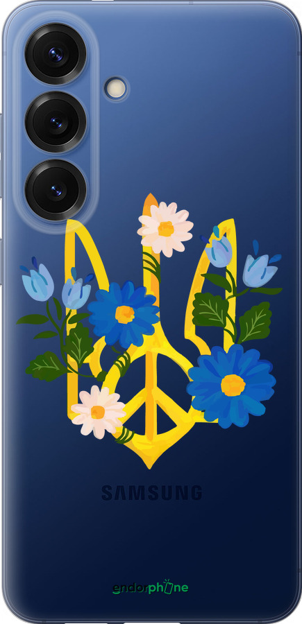 Силиконовый чехол Герб v3 для Samsung Galaxy S25 Plus - 5265u-3826 изображение 