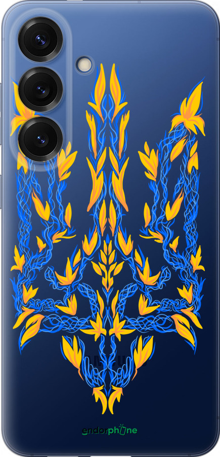 Силіконовий чехол Герб України v3  для Samsung Galaxy S25 Plus - 5313u-3826 изображение 