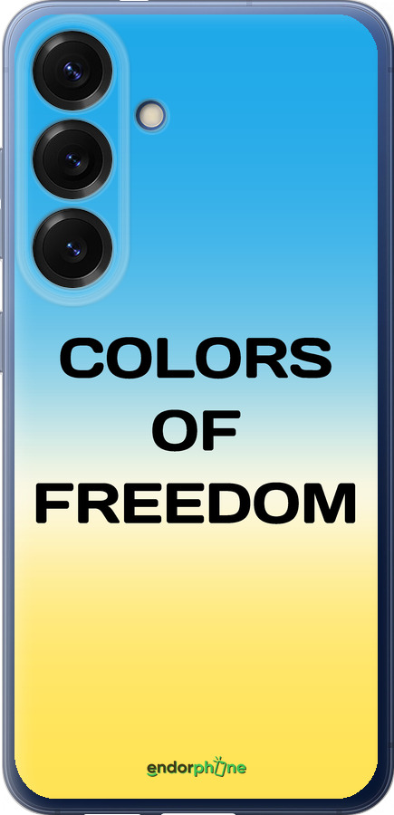 Силиконовый чехол Colors of Freedom для Samsung Galaxy S25 Plus - 5453u-3826 изображение 