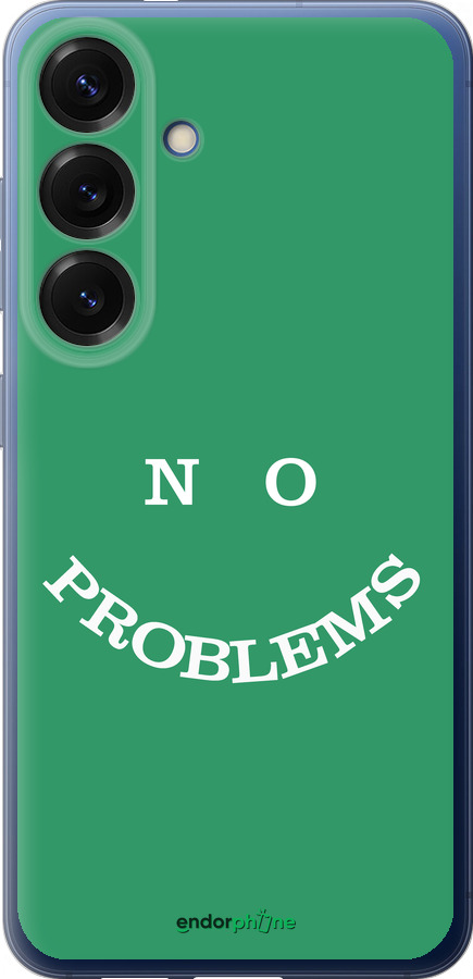 Силиконовый чехол No Problems для Samsung Galaxy S25 Plus - 5573u-3826 изображение 