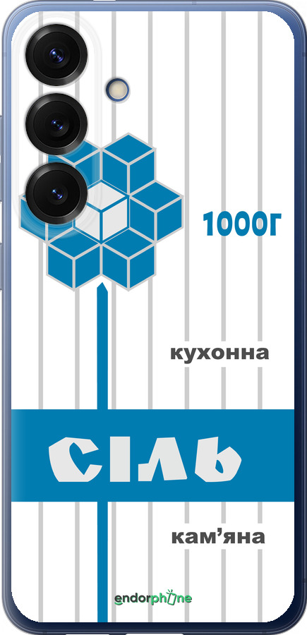 Силіконовий чехол Сіль UA для Samsung Galaxy S25 Plus - 5625u-3826 изображение 