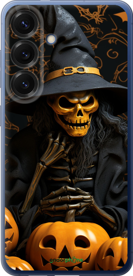 Силиконовый чехол Halloween 2 для Samsung Galaxy S25 Plus - 5654u-3826 изображение 