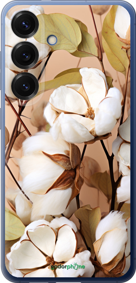 Силиконовый чехол Хлопок для Samsung Galaxy S25 Plus - 5665u-3826 изображение 
