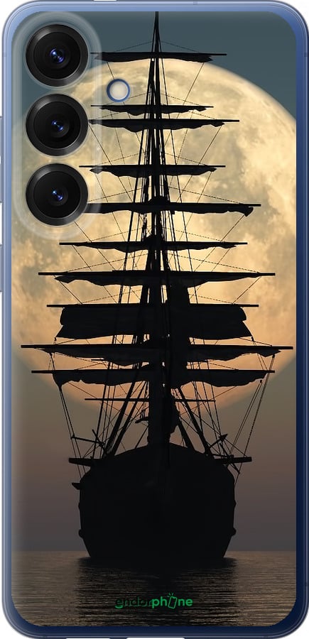 Силіконовий чехол Корабель для Samsung Galaxy S25 Plus - 5998u-3826 изображение 