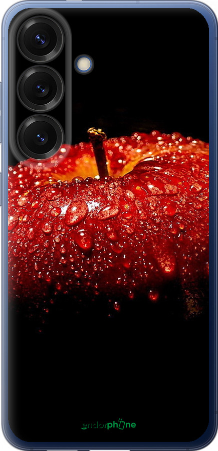 Силіконовий чехол Яблуко для Samsung Galaxy S25 Plus - 6022u-3826 изображение 