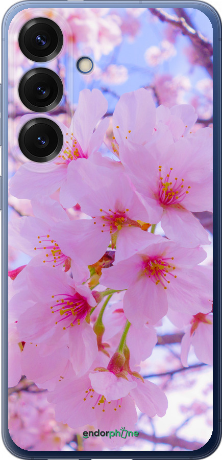 Силиконовый чехол Сакура для Samsung Galaxy S25 Plus - 6029u-3826 изображение 