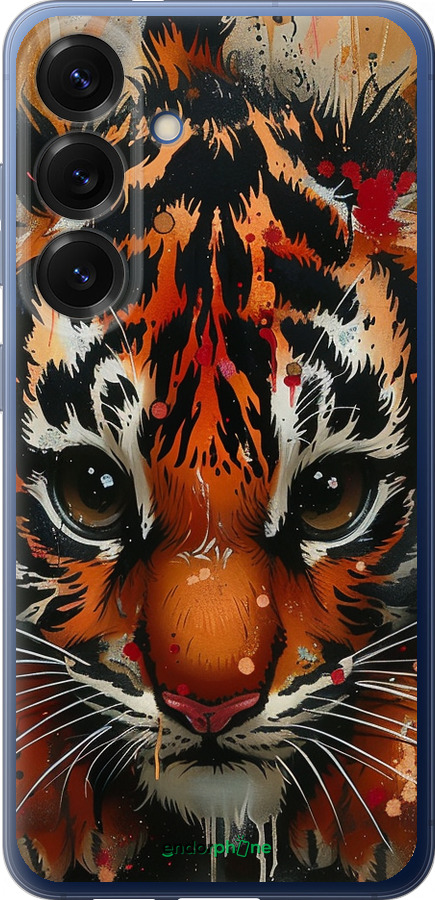 Силиконовый чехол Mini tiger для Samsung Galaxy S25 Plus - 6052u-3826 изображение 