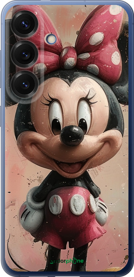 Силиконовый чехол Minnie Mouse для Samsung Galaxy S25 Plus - 6054u-3826 изображение 
