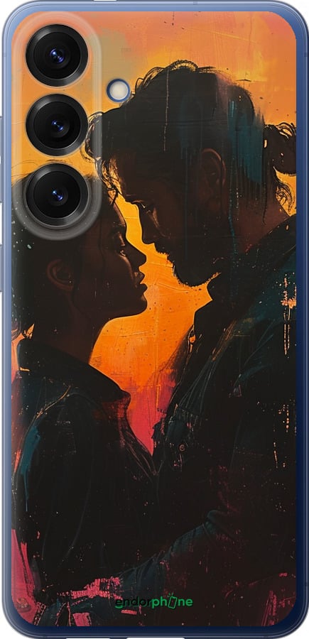 Силіконовий чехол Кохання на полотні для Samsung Galaxy S25 Plus - 6067u-3826 изображение 