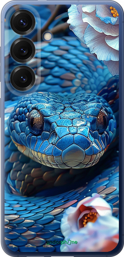 Силиконовый чехол Blue Snake для Samsung Galaxy S25 Plus - 6079u-3826 изображение 
