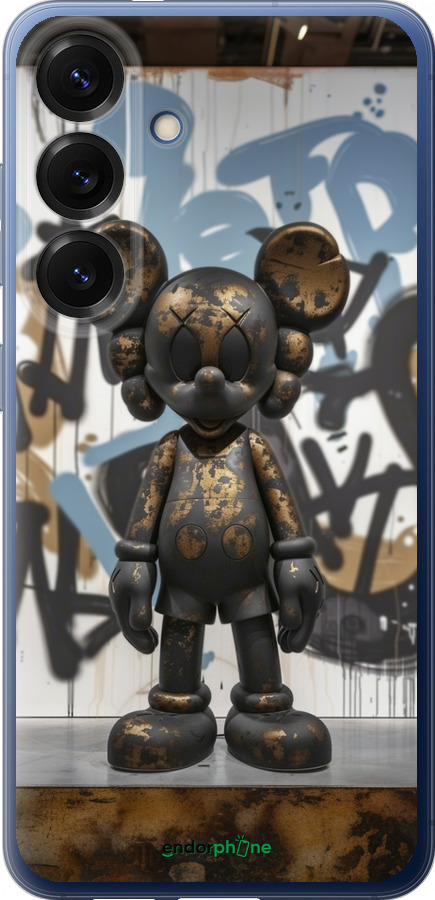 Силиконовый чехол Bronze kaws v2 для Samsung Galaxy S25 Plus - 6098u-3826 изображение 