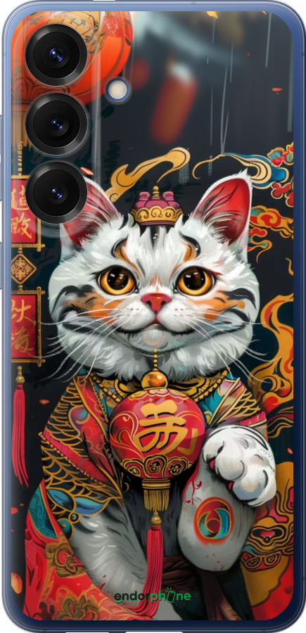 Силіконовий чехол China Cat v2 для Samsung Galaxy S25 Plus - 6135u-3826 изображение 