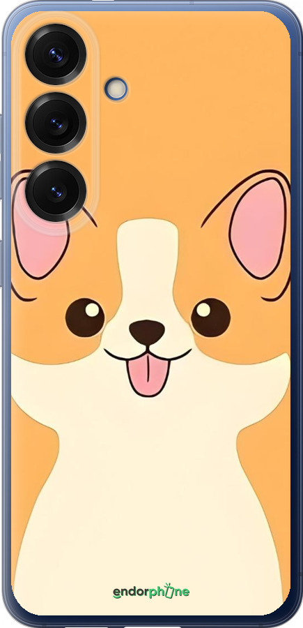 Силиконовый чехол Милый пес для Samsung Galaxy S25 Plus - 6296u-3826 изображение 