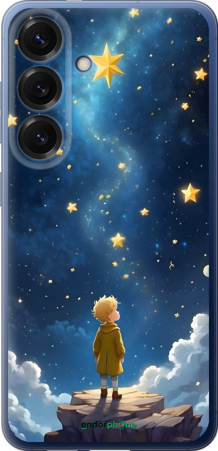 Силиконовый чехол Маленький принц для Samsung Galaxy S25 Plus - 6326u-3826 изображение 