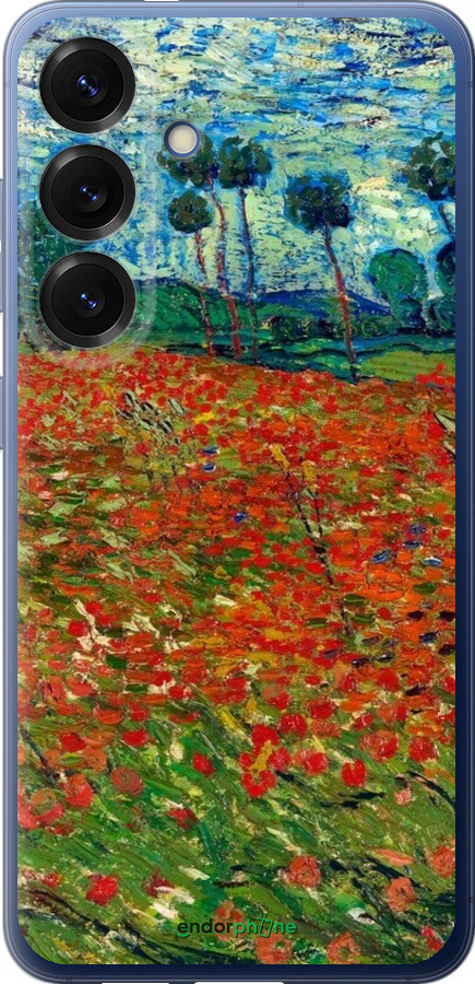 Силіконовий чехол Вінсент Ван Гог-Макове поле для Samsung Galaxy S25 Plus - 6466u-3826 изображение 