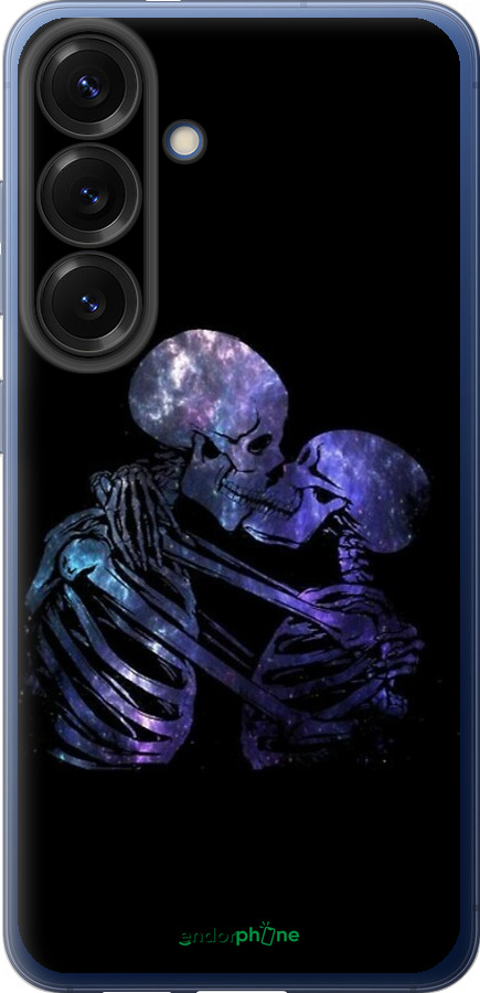 Силиконовый чехол С изображением скелета для Samsung Galaxy S25 Plus - 6537u-3826 изображение 