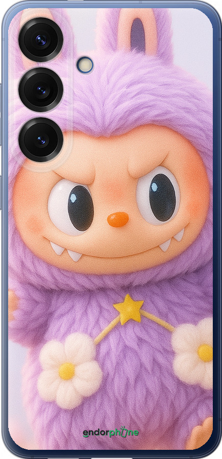 Силіконовий чехол Лабубу для Samsung Galaxy S25 Plus - 6708u-3826 изображение 