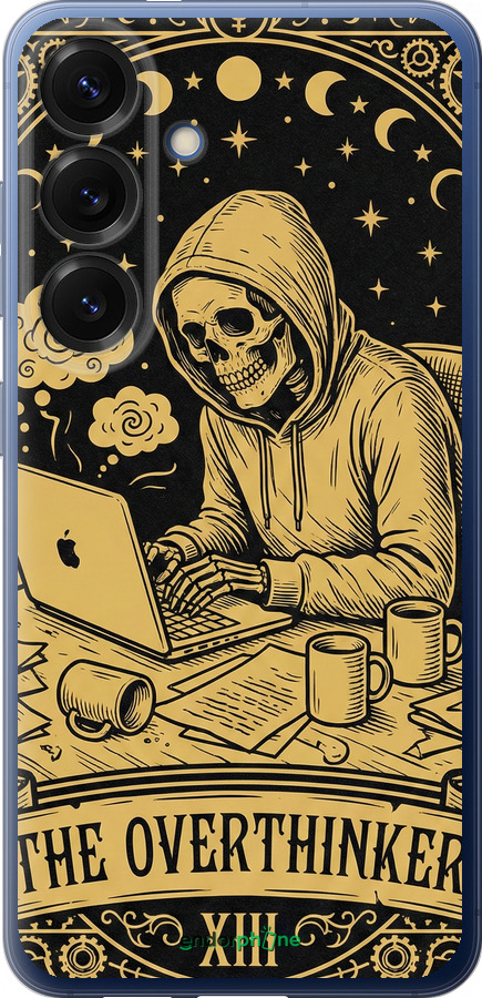 Силиконовый чехол The Overthinker для Samsung Galaxy S25 Plus - 6774u-3826 изображение 