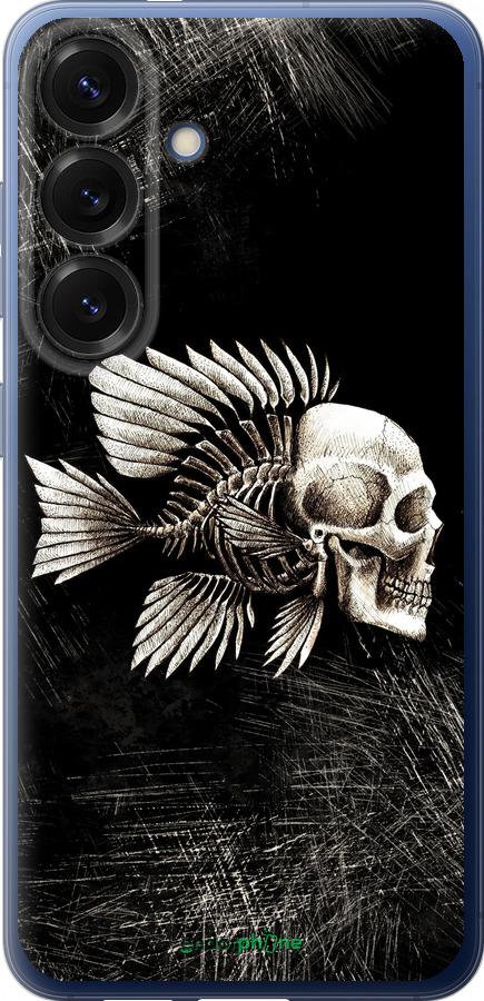 Силиконовый чехол Рыбо-человек для Samsung Galaxy S25 Plus - 683u-3826 изображение 
